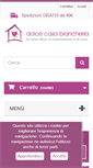 Mobile Screenshot of dolcecasabiancheria.it